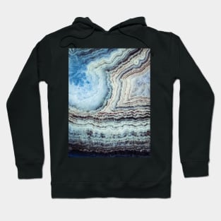 Banded agate rock Hoodie